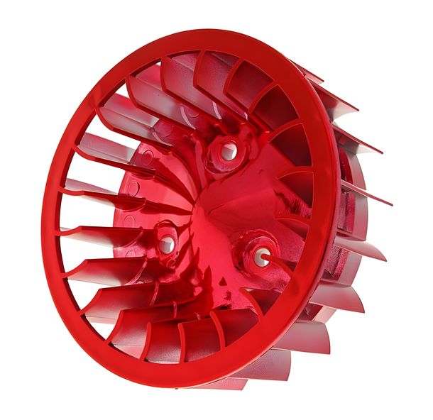 fan wheel red for Minarelli horizontal, Keeway, CPI, 1E40QMB