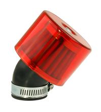 filtro de aire del sistema de aire de 35 mm 45 ° roja