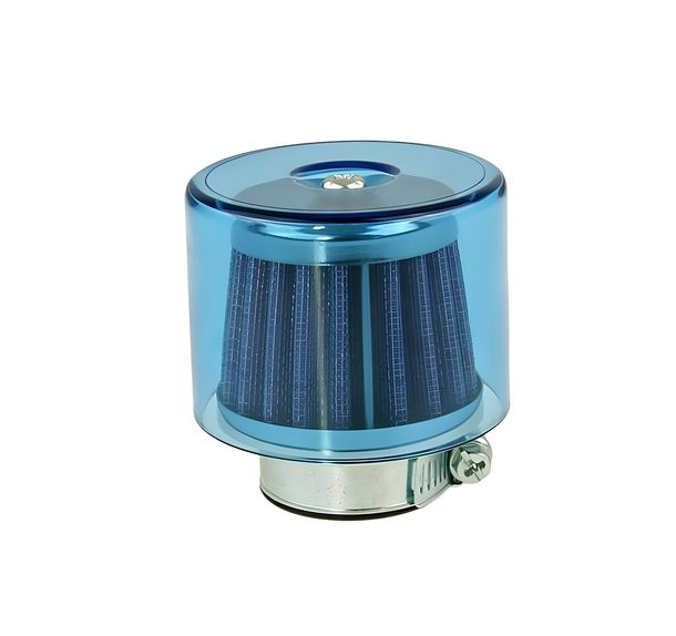 Luftfilter Air-System 35mm gerade blau