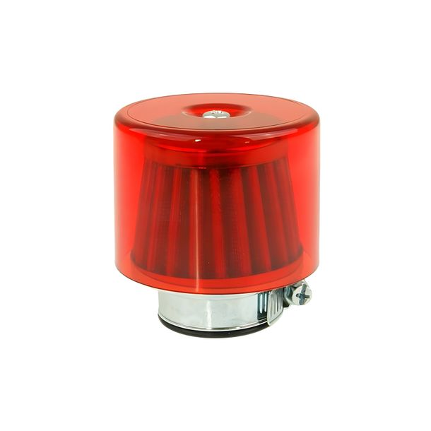 Air System luchtfilter 35mm recht rood