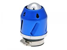 Air filter Grenade blue straight 42mm connection