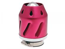 Luftfilter Grenade rot gerade 35/48mm Anschluss inkl. Adapter