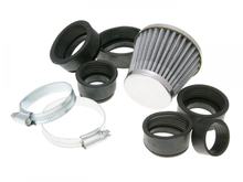 Powerfilter 28-50mm Chrome luchtfilter