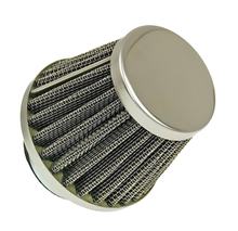 air filter Power 35mm carburetor connection chrome