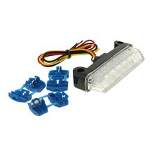 La luz trasera LED 78x16mm clara universales