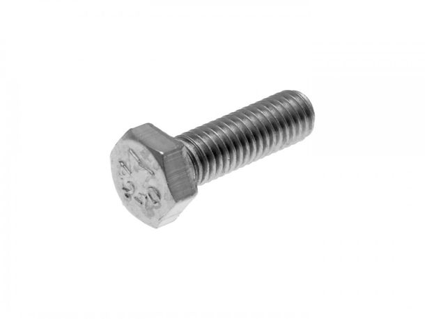 Tornillos hexagonales DIN933 M5x16 rosca completa acero inoxidable A2 (paquete de 50)