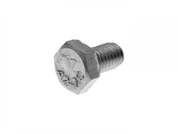Tornillos hexagonales DIN933 M6x10 rosca completa acero inoxidable A2 (paquete de 50)