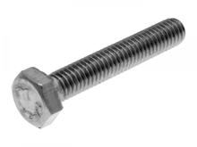 Viti esagonali DIN933 M6x35 completamente filettate in acciaio inox A2 (confezione da 25)