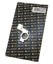 Suporte de espelho CNC 22mm / Rosca direita M8 - prata