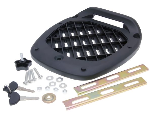 101 Octane Top Case Koffer 28L Reflektor Rot für Zündapp Zongshen Sacom Adiva – Bild 3