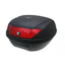 Top Case 51L cassa nera / riflettore rosso