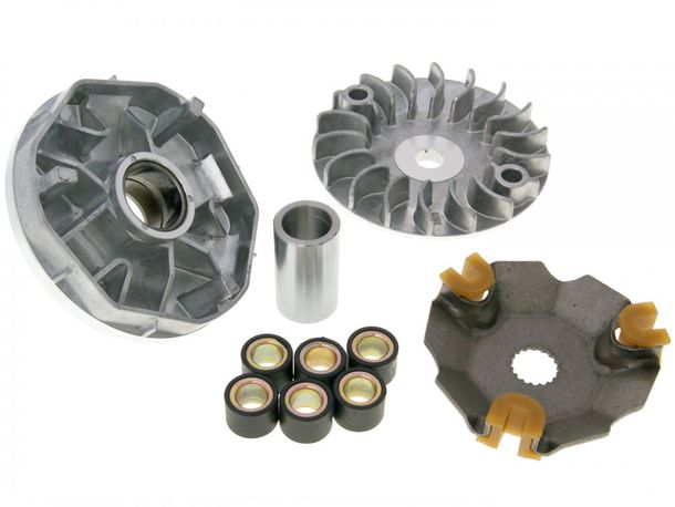 Variador con polea de correa en V para Suzuki Burgman, Epicuro, Diecisteen 125-150cc