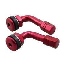 Kit de valve pour pneus 90 ° - rouge