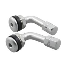 Ventilsatz für Reifen 90° - silber