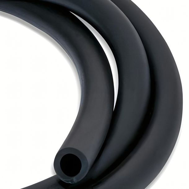 Benzin Schlauch 1m 6x10mm schwarz für Roller Motorrad Mofa Simson Universal – Bild 2
