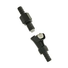 Benzinschlauch Kupplung schwarz 8mm