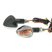 Blinker Set M10 Carbon-Look Doozy klar, kurz