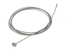 Bowdenkabel binnenkabel 190 cm x 1,6 mm met nippel van 6 mm x 6 mm