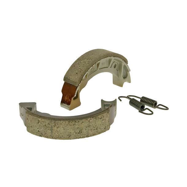 brake shoe set incl. 2 springs for drum brake 105x20mm