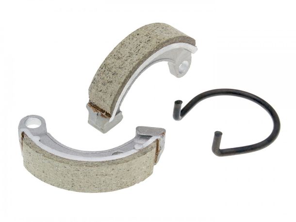 Brake shoe set for drum brake 80x17mm