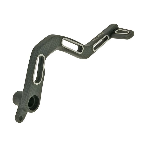 Bremspedal Aluminium Carbon-Look für Derbi Senda DRD, SM, X