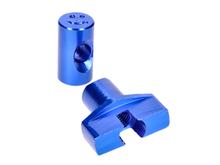 Cable de freno de aluminio de ajuste conjunto azul - UNIVERSAL
