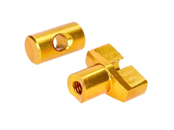 Réglage du câble de frein Set or en aluminium - universel