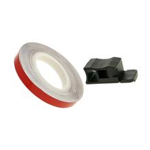 Felgenrand Aufkleber 7mm - rot - 600cm