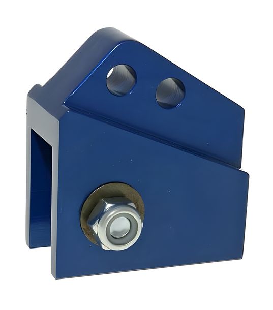 kit riser CNC 2-agujero azul de pie para Peugeot