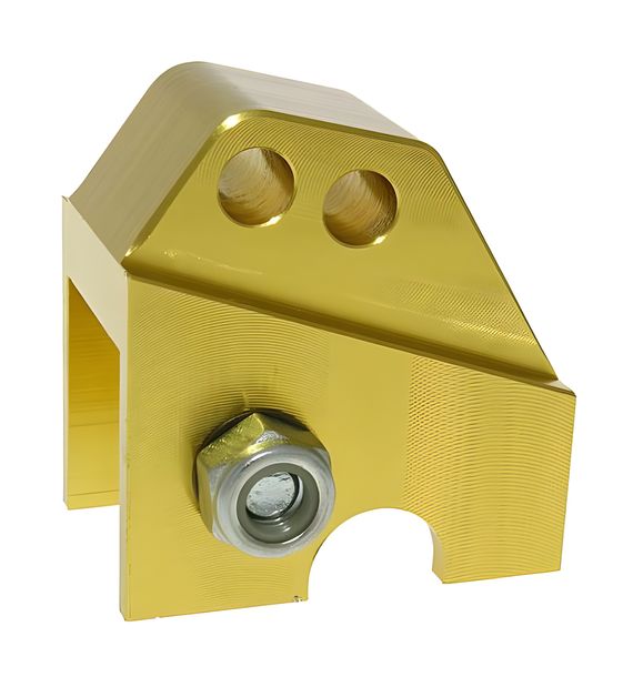 Kit Riser CNC a due fori d'oro per Piaggio