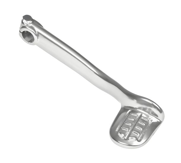 Kickstarter rígido plata para Vespa