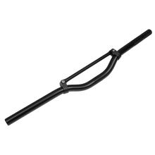 Downhill negro de aluminio del manillar