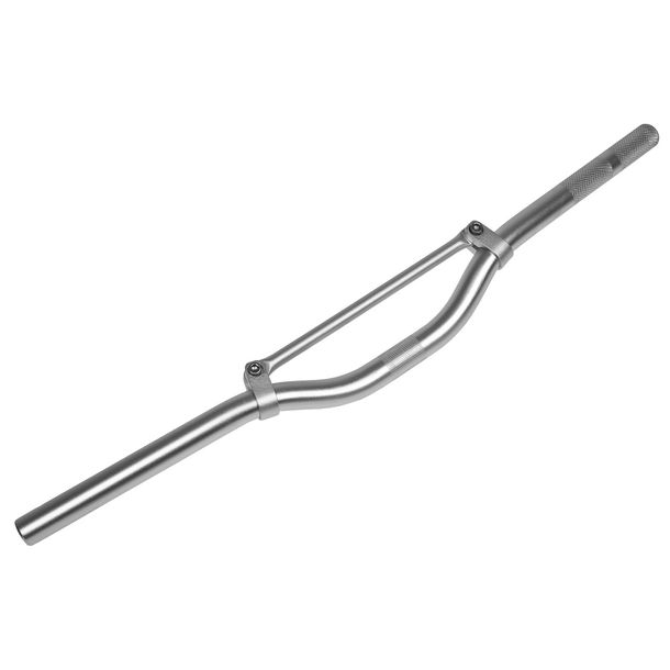 Silver aluminum downhill handlebar for Yamaha Aerox Cat, Peugeot Jet-Force C-Tech Piaggio Typhoon Speedfight 2 LC AC Gilera Runner Aprilia SR R Street built 1983 - 1984