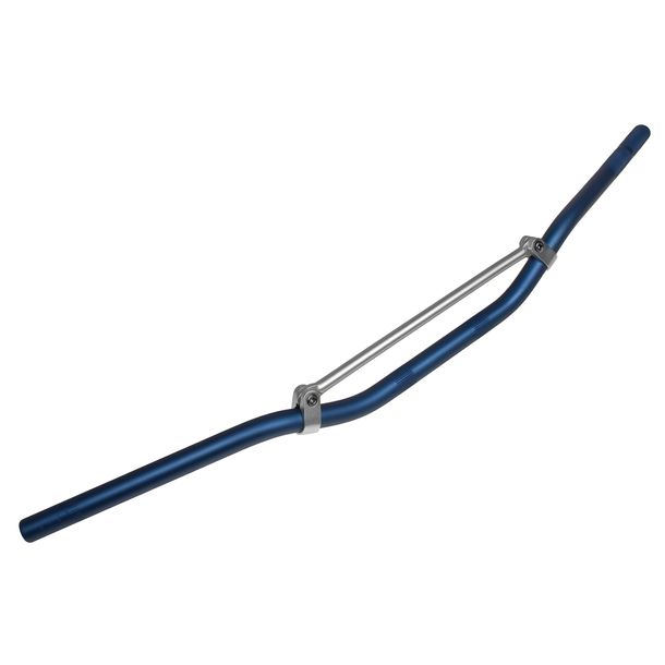 Motorcross aluminium stuur met blauwe beugel 22mm - 810mm