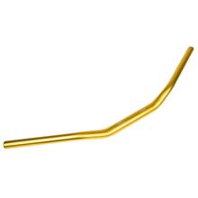 Motorfiets conisch aluminium goudmat stuur 28,6 mm - 725 mm