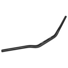 Motorstuur conisch aluminium matzwart 28,6mm - 725mm