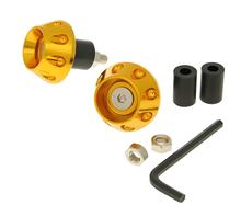 amortisseur de vibrations du guidon plat 13,5 / 17,5 mm - or