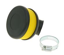 Luftfilter Flat Foam gelb 28-35mm abgewinkelt