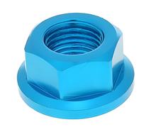 Blauwe wielasmoer van geanodiseerd aluminium - M14
