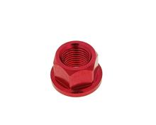 Rode wielasmoer van geanodiseerd aluminium - M12x1,25
