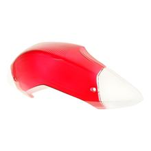 lente fanale posteriore rosso / bianco per MBK Mach G LC, Yamaha Jog RR 50