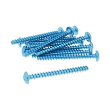 Schraubensatz 12 Stück Verkleidung blau - 5x50