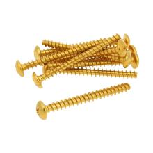 Schraubensatz 12 Stück Verkleidung gold - 5x50