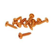 Schraubensatz 12 Stück Verkleidung orange - 5x20