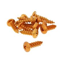 Schraubensatz 12 Stück Verkleidung orange - 6x20