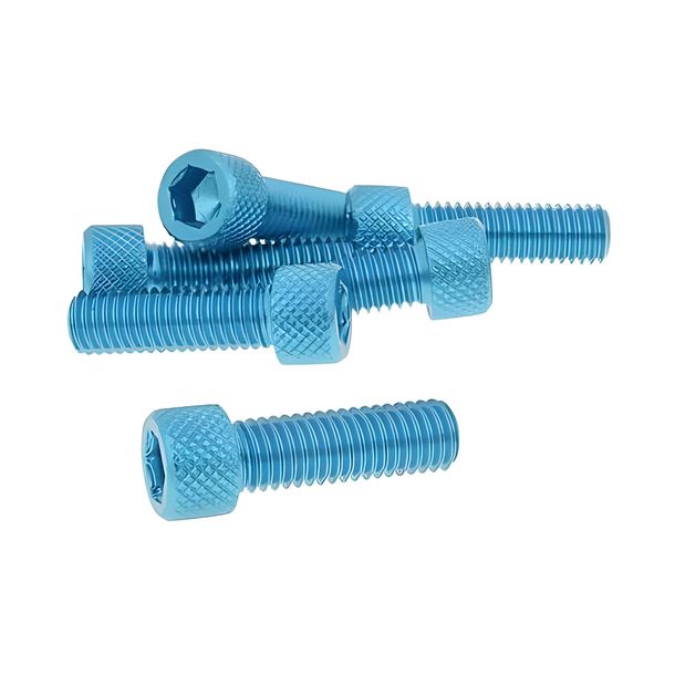 Allen set 6 pezzi Alu blu - M8x25