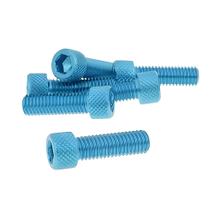 Zestaw imbusowy 6 sztuk Alu niebieski - M8x25