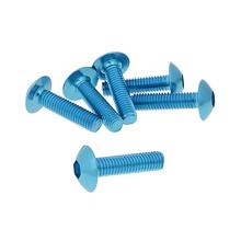 Conjunto de parafusos 6 peças carenagem azul - M5x20