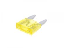 fusible à lame fusible mini 11.1mm jaune 20A