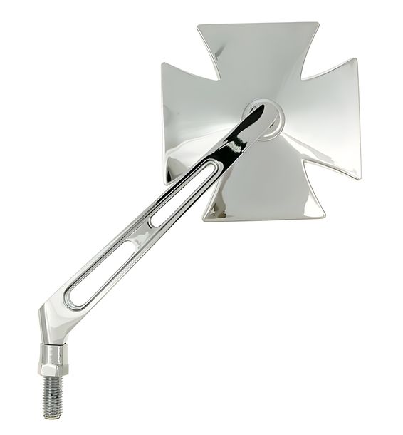 Spiegel Iron Cross links M10 Chrom